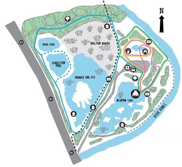 Brockholes Site Map